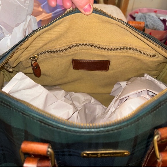 Rare find ✨ POLO Ralph Lauren Vintage Boston Tartan Crossbody Duffel Travel Bag - Picture 8 of 16